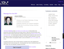 Tablet Screenshot of l10nsalesandmarketing.com